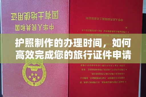 沿河护照制作的办理时间，如何高效完成您的旅行证件申请
