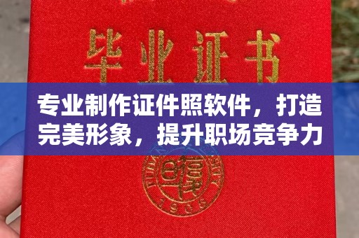 定兴专业制作证件照软件，打造完美形象，提升职场竞争力