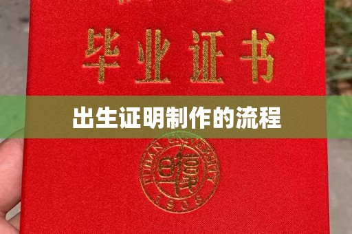五台出生证明制作的流程